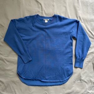 Max Studio Royal Blue Knit Top